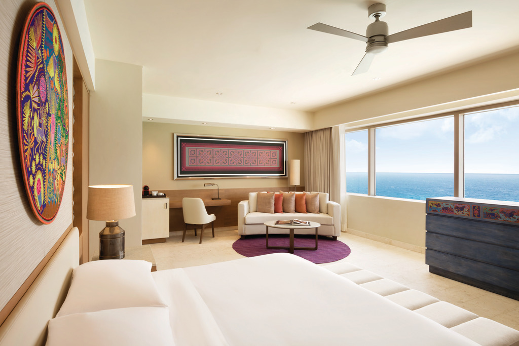 Hyatt-Ziva-Cancun-Presidential-Suite-Master-Bedroom